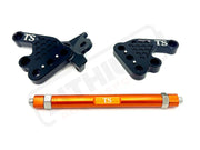 TS Custom CNC Aluminum Footpeg Bracket Assembly Talaria MX3, MX4, MX5 - Lithium Powersports