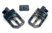 TS Custom Foot Pegs Featuring Titanium Grips for E - moto - Lithium Powersports