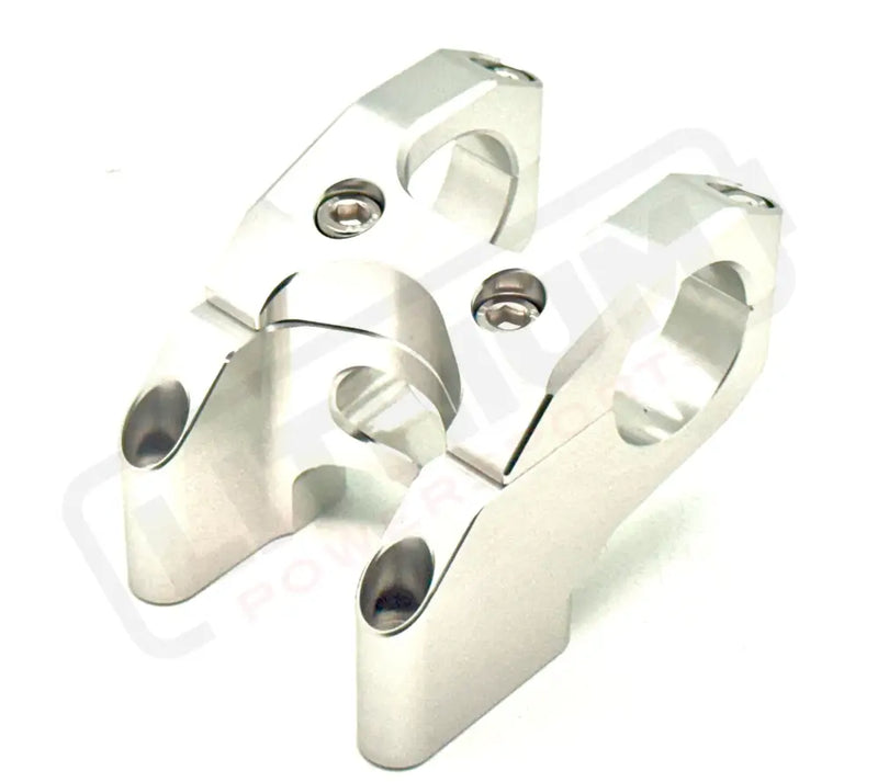 TS Direct Mount Stem for E-Moto - Silver - TS Heavy Duty Direct Mount Stem