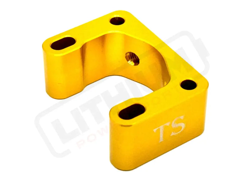 TS E-Moto Fork CNC Stem Riser (1 inch/ 25mm) Surron Talaria E-Ride Pro - Gold - 25mm Stem Riser
