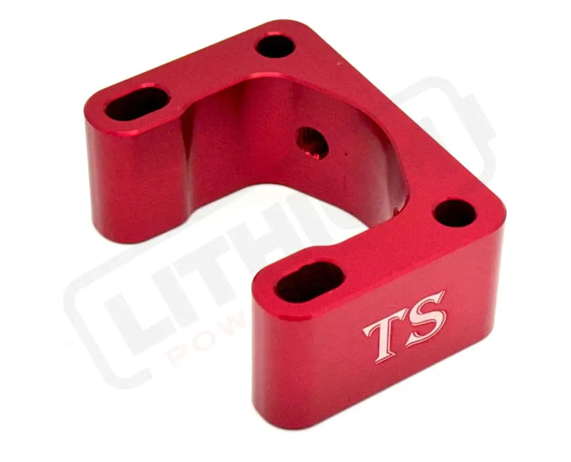TS E-Moto Fork CNC Stem Riser (1 inch/ 25mm) Surron Talaria E-Ride Pro - Red - 25mm Stem Riser