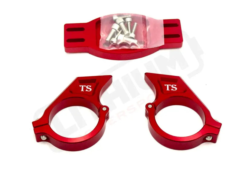 TS E-Ride Pro Adjustable Display Mounting Bracket - Red - ERP Display Mount