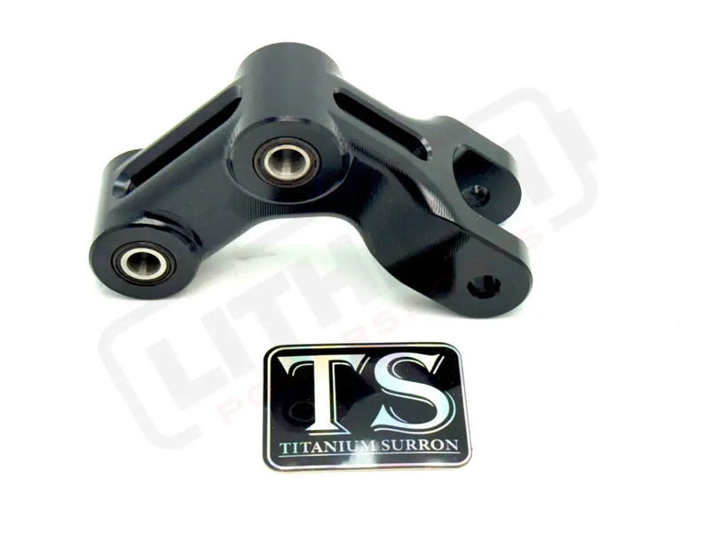 TS E-Ride Pro (All Models) Custom Rear Suspension Rocker Arm - Black - Rear linkage rocker arm E-Ride pro
