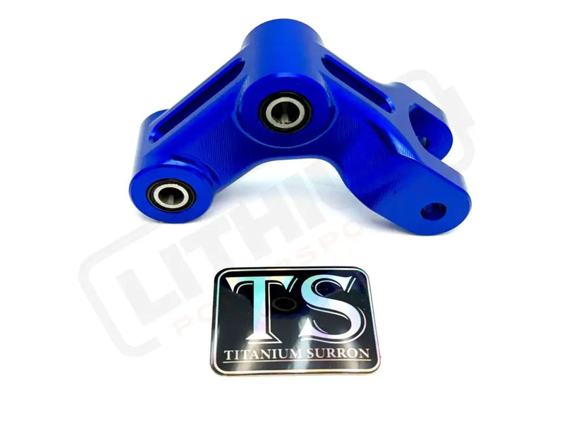 TS E-Ride Pro (All Models) Custom Rear Suspension Rocker Arm - Blue - Rear linkage rocker arm E-Ride pro