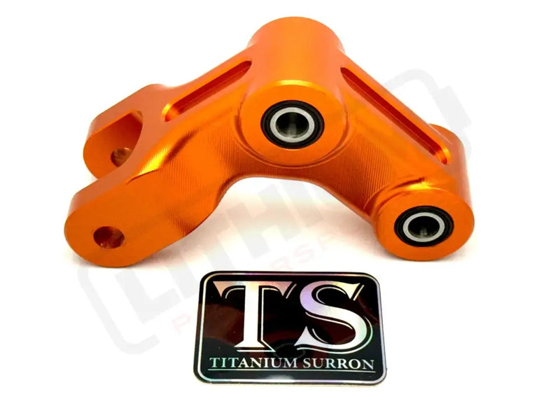 TS E-Ride Pro (All Models) Custom Rear Suspension Rocker Arm - Burnt Orange - Rear linkage rocker arm E-Ride pro
