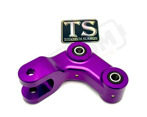 TS E-Ride Pro (All Models) Custom Rear Suspension Rocker Arm - Purple - Rear linkage rocker arm E-Ride pro