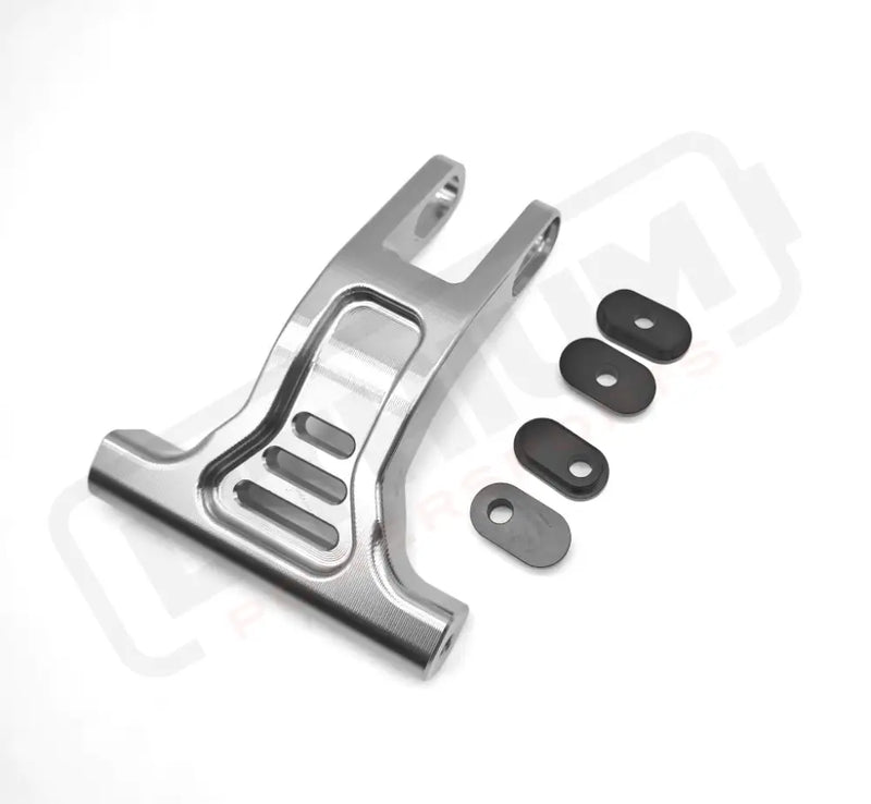 TS E-Ride Pro Rear Suspension Triangle - Silver / 2.0 - Rear linkage triangle E-Ride Pro