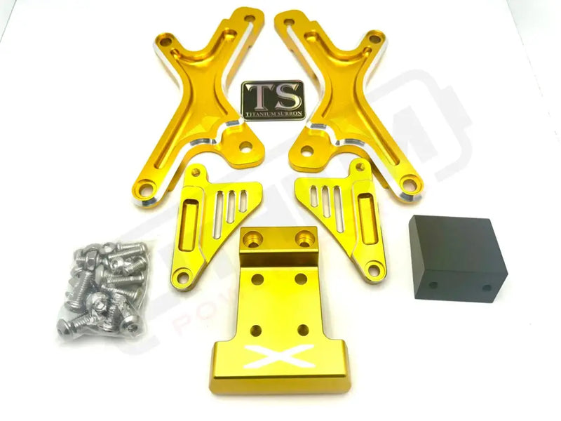 TS Seat Riser Kit for Surron Segway 79 Bike Gold Seat Riser Kit