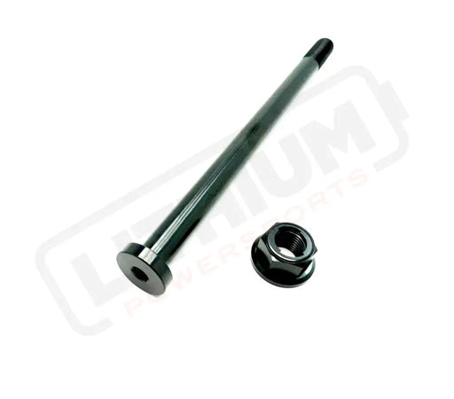 TS Surron LBX Titanium Rear Axle (Includes Nut) Black Surron Rear Axle M12x1.25