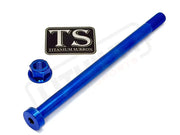 TS Surron LBX Titanium Rear Axle (Includes Nut) - Titanium Bolts