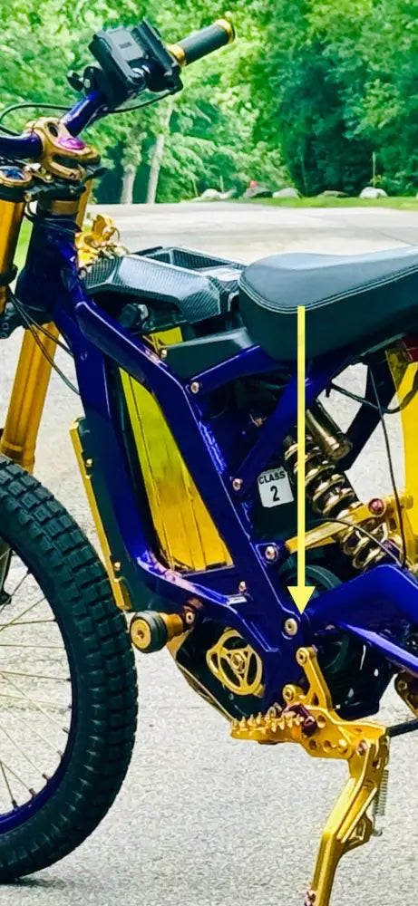 TS Surron / Segway Frame Bushing for Swingarm Set of 2 Frame Bushing Surron Segway Frame Bushing