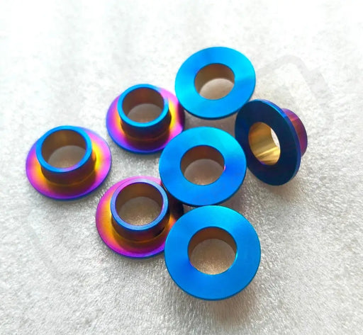 TS Surron / Segway Frame Bushing for Swingarm Set of 2 - Frame Bushing - Titanium Bolts