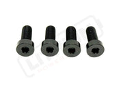 TS Talaria XXX Seat Subframe or Foot Peg Titanium Bolts (4) - Black / Surron LBX - Segway - Titanium Bolts