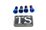 TS Talaria XXX Seat Subframe or Foot Peg Titanium Bolts (4) - Burnt Blue / Surron LBX - Segway - Titanium Bolts