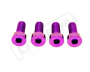 TS Talaria XXX Seat Subframe or Foot Peg Titanium Bolts (4) - Purple / Surron LBX - Segway - Titanium Bolts