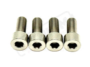 TS Talaria XXX Seat Subframe or Foot Peg Titanium Bolts (4) - Silver (raw) / Surron LBX - Segway - Titanium Bolts
