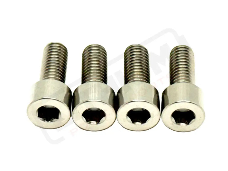 TS Talaria XXX Seat Subframe or Foot Peg Titanium Bolts (4) - Silver (raw) / Surron LBX - Segway - Titanium Bolts