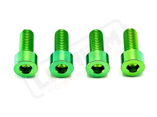 TS Titanium Bash Guard/ Skid Plate Bolts - Surron LBX and Segway (Set of 4) - Green / Surron LBX/ Segway - Titanium