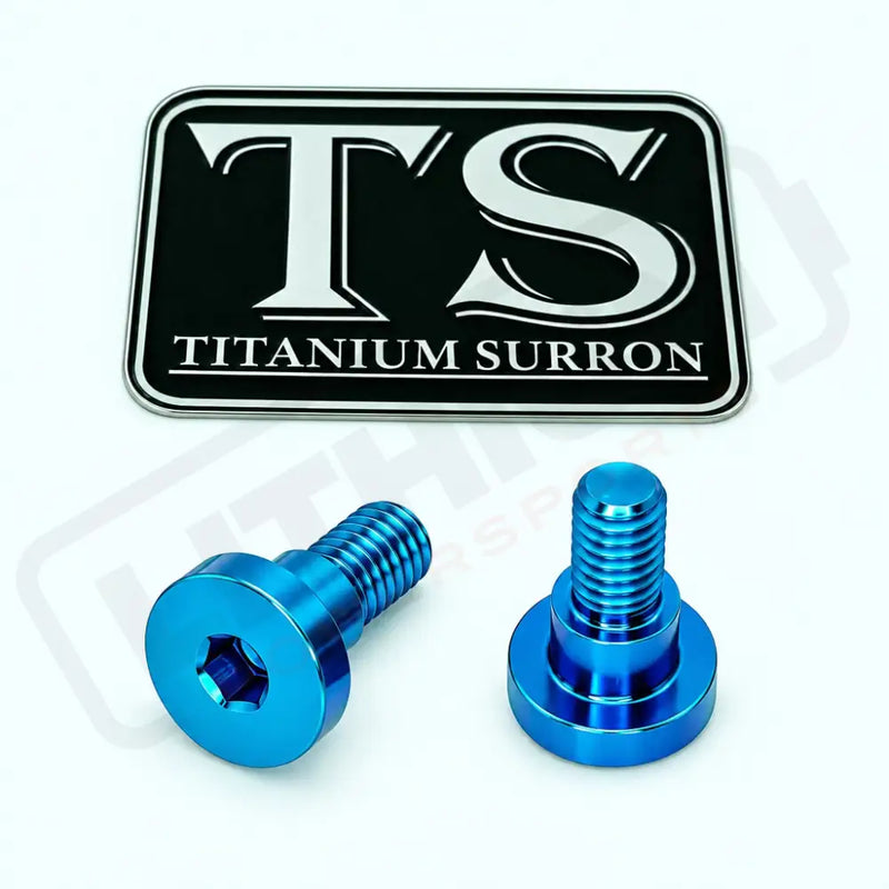 TS Titanium Battery Lid Bolts - E-Ride Pro - (Two Pcs) - Titanium Bolts