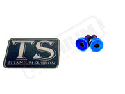 TS Titanium Battery Lid Bolts - E - Ride Pro - (Two Pcs) - Lithium Powersports