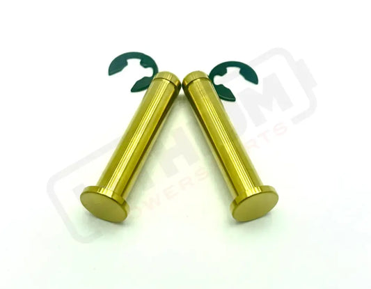 TS Titanium Battery Lid Pins - Surron LBX Segway X-260 Gold Surron Segway Battery Lid Pins