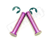 TS Titanium Battery Lid Pins - Surron LBX Segway X-260 Purple Surron Segway Battery Lid Pins