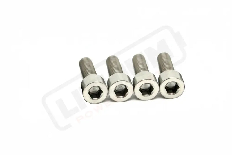 TS Titanium Caliper Bolt Kit (30mm bolts) - Raw / Caliper Only (4 Pieces) - Titanium Bolts