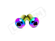 TS Titanium Chain Guard Bolts (Set of Two) Talaria XXX MX3 MX4 - Rainbow / MX3/ MX4 - Titanium Bolts