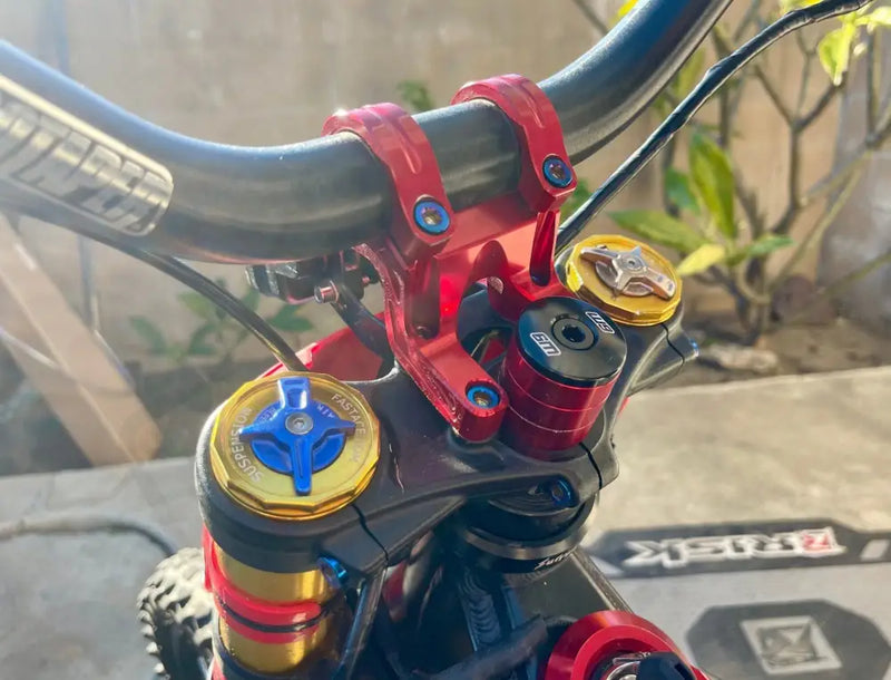 TS Titanium Direct Mount Stem Bolt Kit - Lithium Powersports