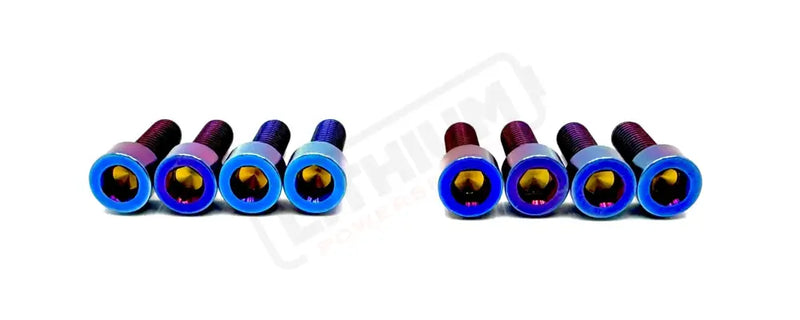 TS Titanium Direct Mount Stem Bolt Kit - Lithium Powersports