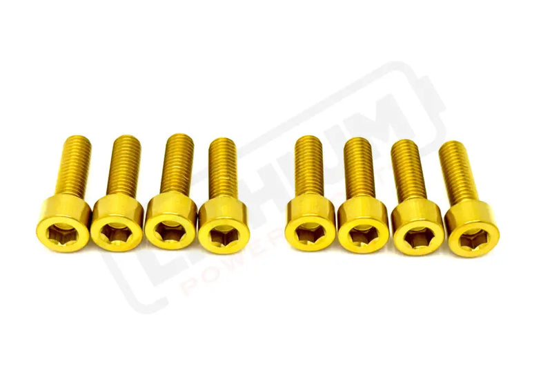 TS Titanium Direct Mount Stem Bolt Kit - Gold - Titanium Bolts