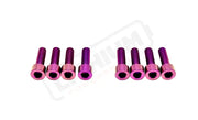 TS Titanium Direct Mount Stem Bolt Kit - Purple - Titanium Hardware