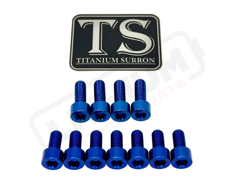 TS Titanium EXT Ferro Fork 11/17 Piece Bolt Kits - Titanium Bolts