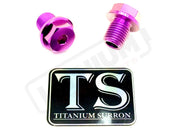 TS Titanium FastAce Fork Axle Bolts. ALX13RC (2.0) and AXH12RV (3.0) - Titanium Bolts