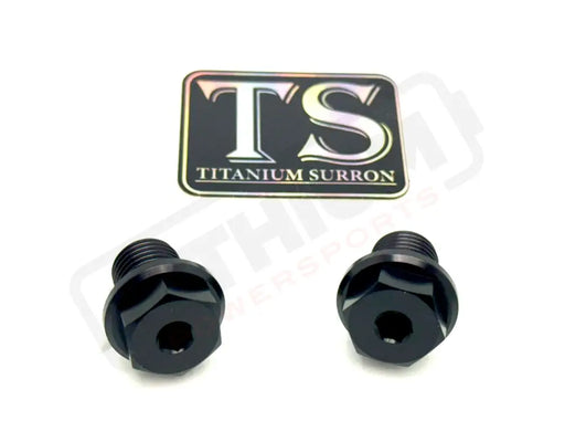TS Titanium FastAce Fork Axle Bolts. ALX13RC (2.0) and AXH12RV (3.0) - Lithium Powersports