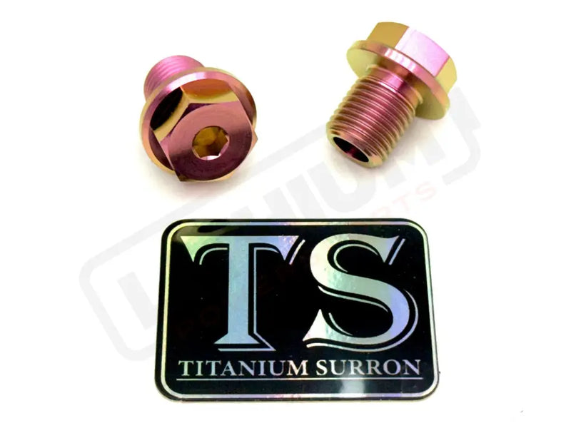 TS Titanium FastAce Fork Axle Bolts. ALX13RC (2.0) and AXH12RV (3.0) - Lithium Powersports