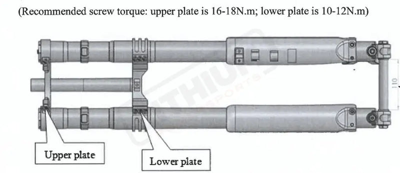 TS Titanium FastAce Fork Bolt Kits ALX13RC (2.0) and AHX12RV (3.0) - Lithium Powersports