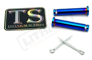 TS Titanium Foot Peg Pins - Surron, Talaria, Segway, 79 Bike, Rerode, E - Ride Pro - Lithium Powersports