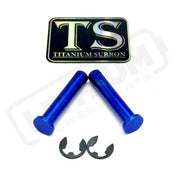 TS Titanium Foot Peg Pins - Surron, Talaria, Segway, 79 Bike, Rerode, E - Ride Pro - Lithium Powersports