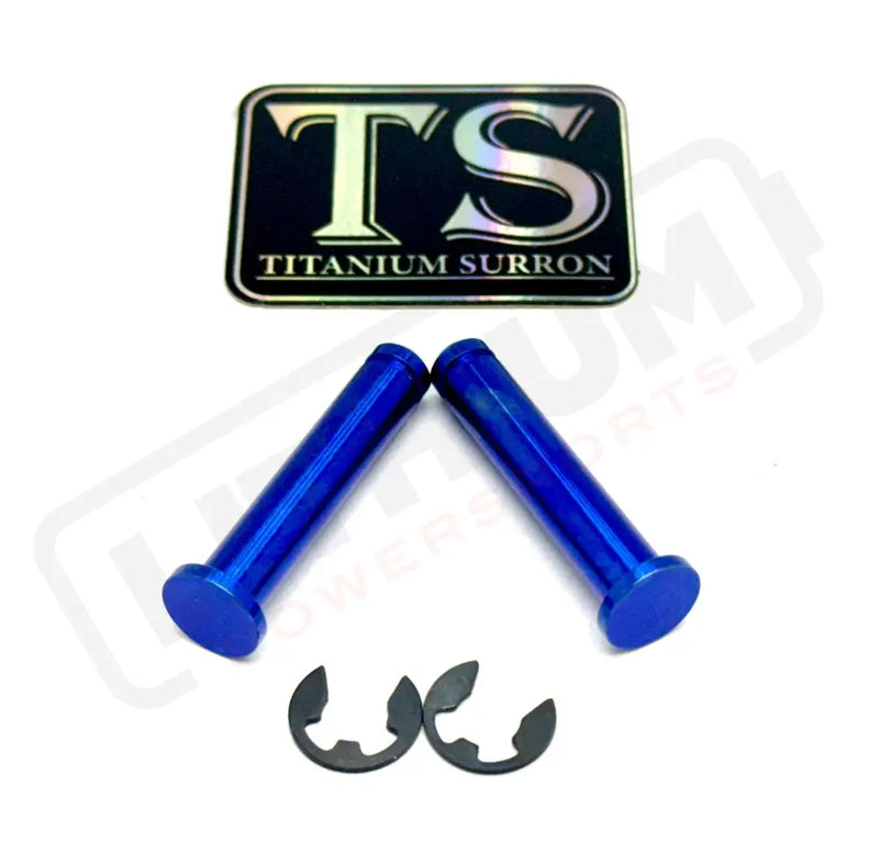 TS Titanium Foot Peg Pins - Surron, Talaria, Segway, 79 Bike, Rerode, E - Ride Pro - Lithium Powersports