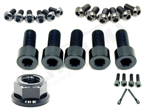 TS Titanium Front and Rear Wheel Bolt Kit - Lithium Powersports