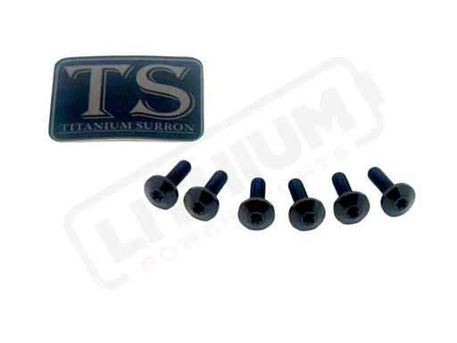 TS Titanium Front Rotor Bolts - Altis Sigma Black Front Rotor Screws Altis