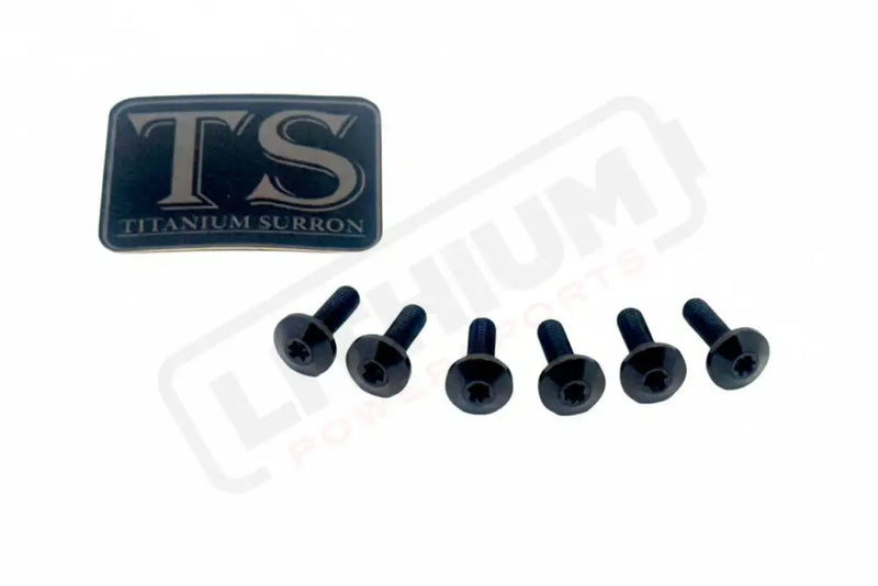 TS Titanium Front Rotor Bolts - E-Moto - Black / 4. Altis Sigma 2024 & 2025 (M5x16mm) - Titanium Bolts