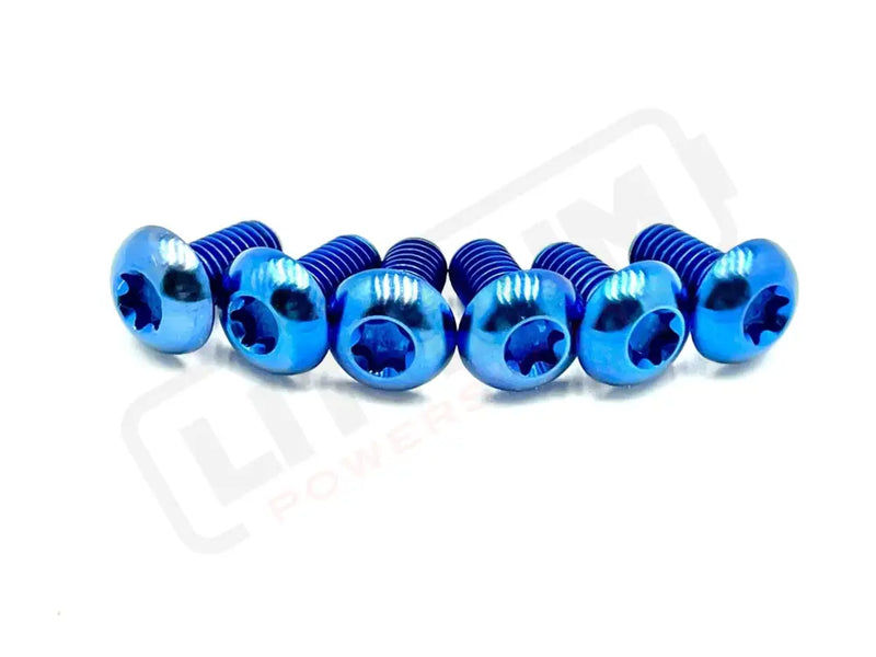 TS Titanium Front Rotor Bolts - E-Moto Front Rotor Screws M5x10mm