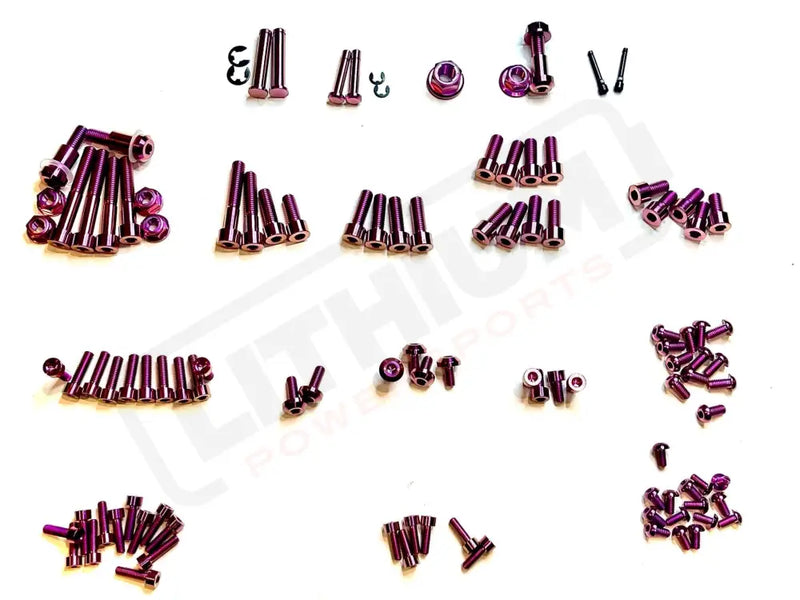TS Titanium Full Body Kit - Altis Sigma Purple Altis Titanium Bolt Kits