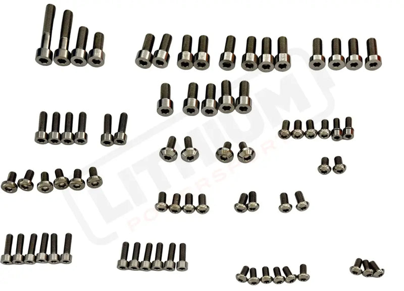 TS Titanium Full Body Kit - E-Ride Pro SS 2.0 and Pro S ERP Titanium Bolt Kits