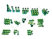TS Titanium Full Body Kit - Surron LBX Segway X160 X260 - Green / 2024 and prior ((6) M5 handlebar and stem neck bolts)