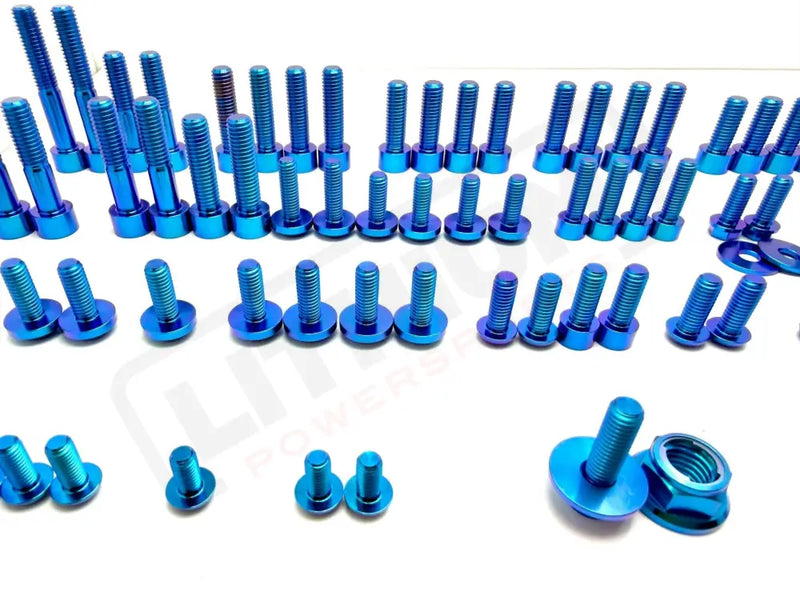 TS Titanium Full Body Kit - Surron LBX Segway X160 X260 - Teal / 2024 and prior ((6) M5 handlebar and stem neck bolts)