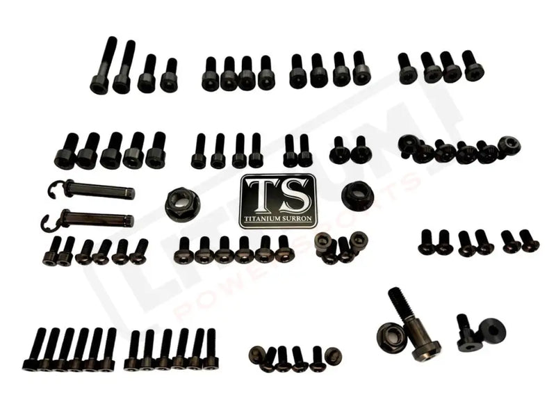 TS Titanium Full Body Kit - Talaria MX3 MX4 - Titanium Bolts