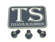 TS Titanium Ignition Cover Bolts Talaria MX3/MX4/XXX Black / XXX (set of 3) Ignition Cover Bolts